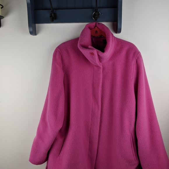 Max Mara Pink Alpaca Wool Teddy Coat - Picture 5 of 16
